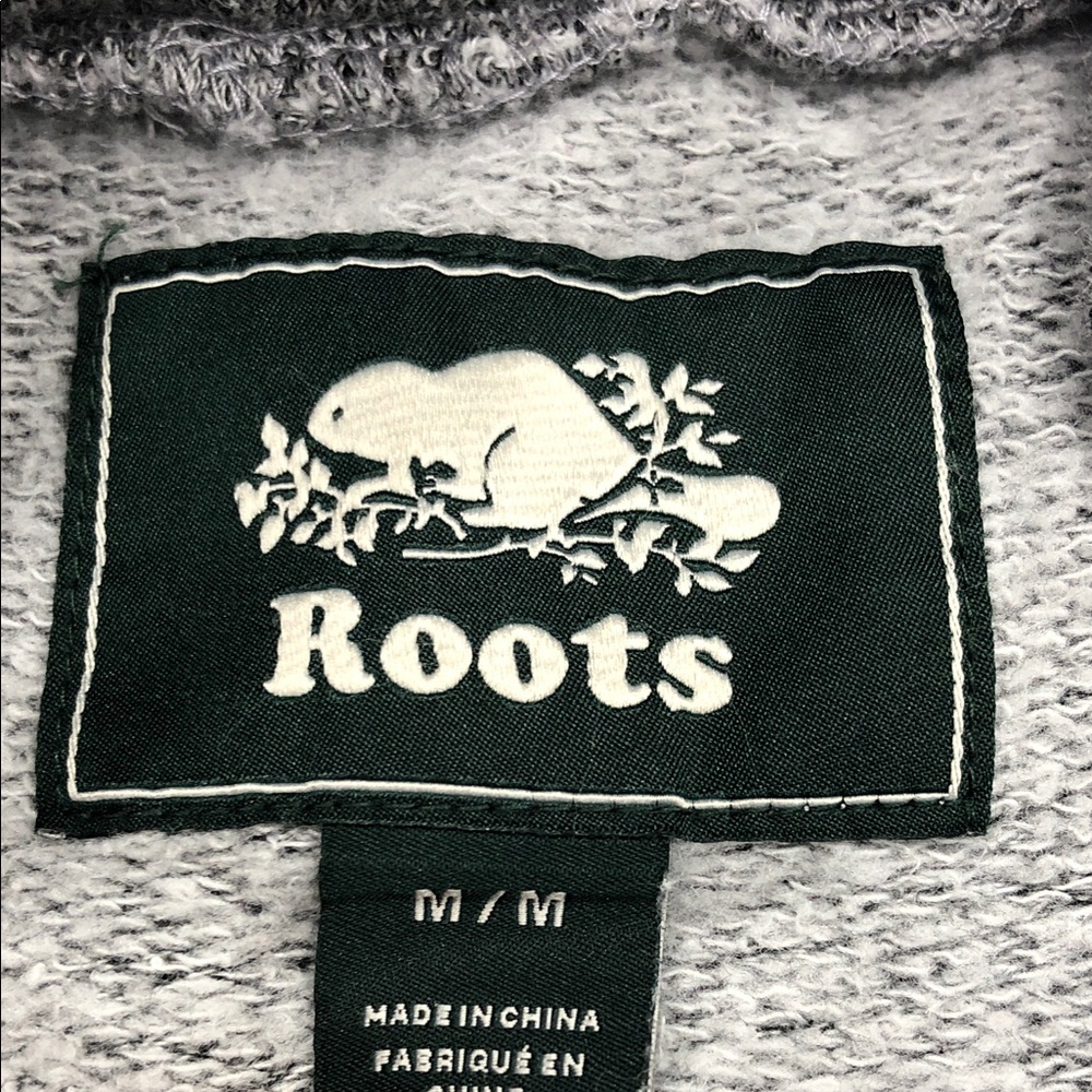 🦫Roots Women’s Cowl Neck Sweater – Heather Gray/Salt & Pepper – Size Medium - Picture 2 of 10